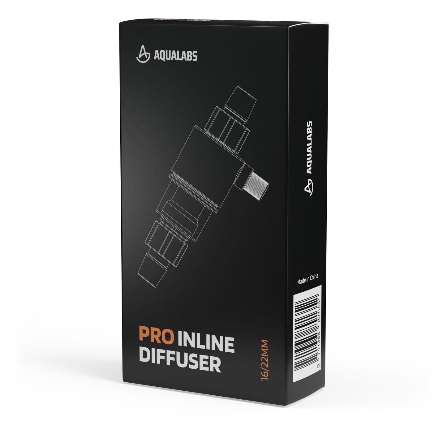 AquaLabs Pro Inline Diffuser 16/22mm