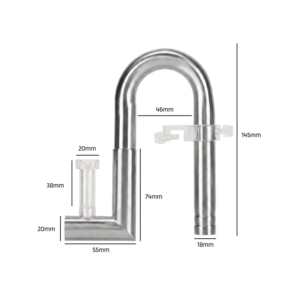 AquaLabs SS Pro Skim Lily Pipes 16/22mm