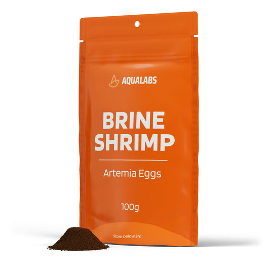 AquaLabs Brine Shrimp Eggs Artemia Cysts (95% Hatch Rate) - 100g
