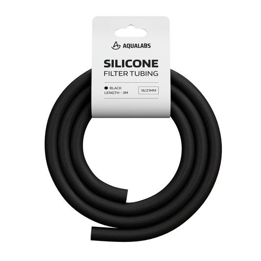 AquaLabs Silicone Filter Tubing 16/21mm Black